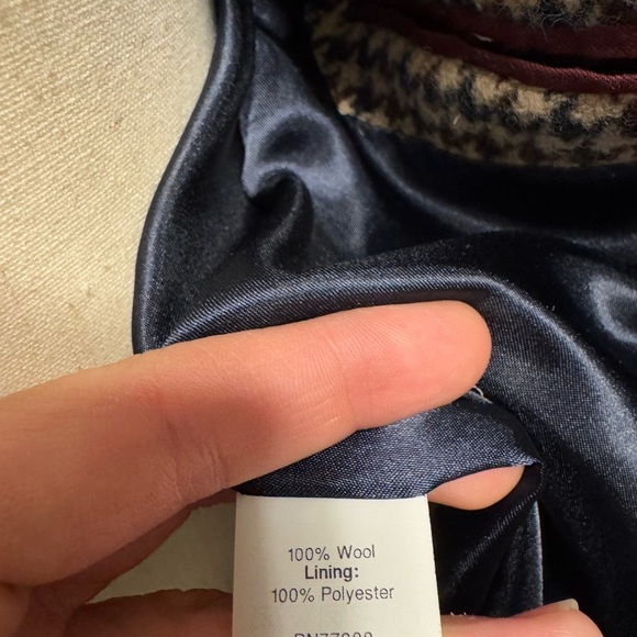 J. Crew Houndstooth Schoolboy Wool Blazer - Picture 6 of 6